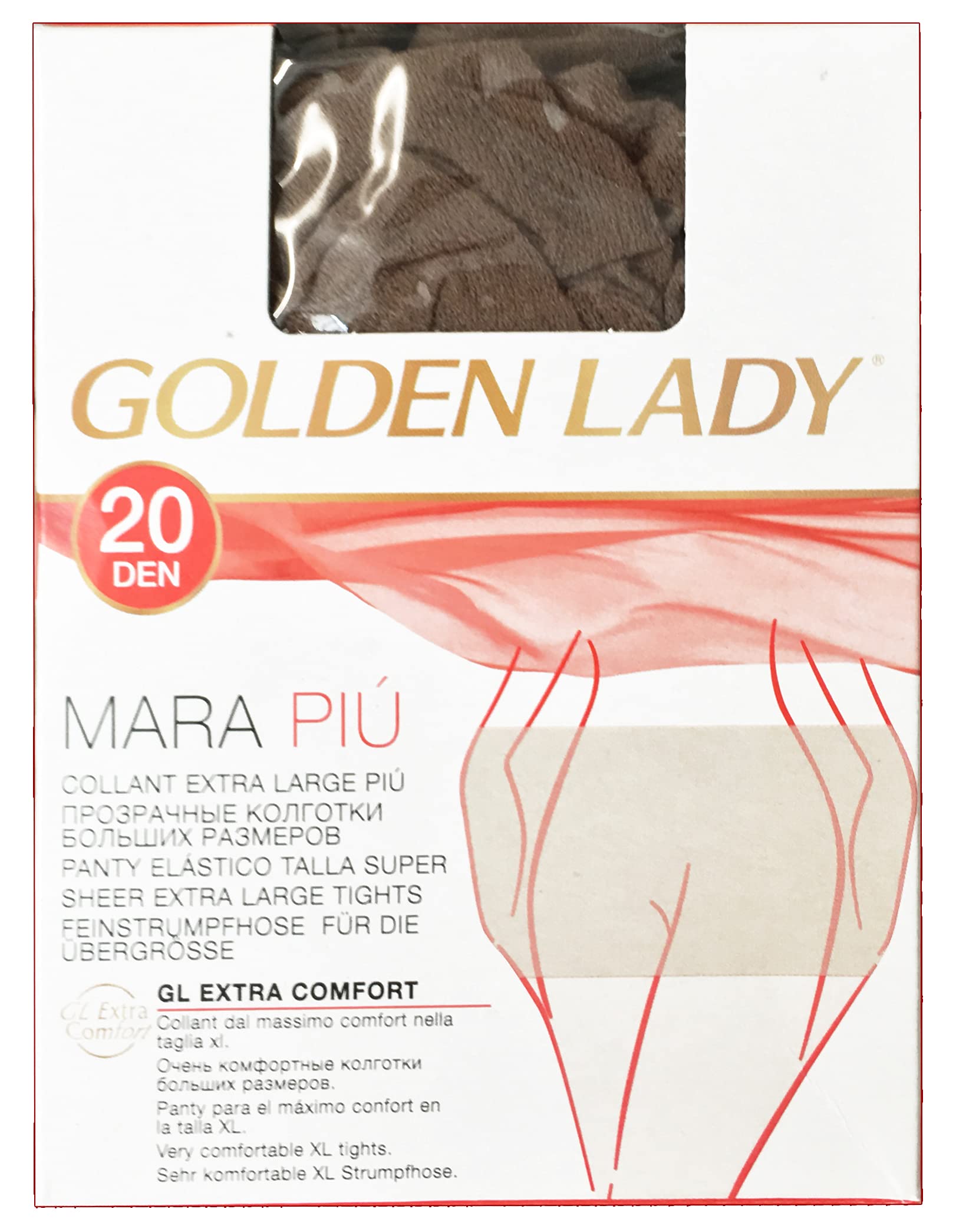 Glooke Selected Mara Doe Set 20 Mara Tights 20 Den Size XL 70 A