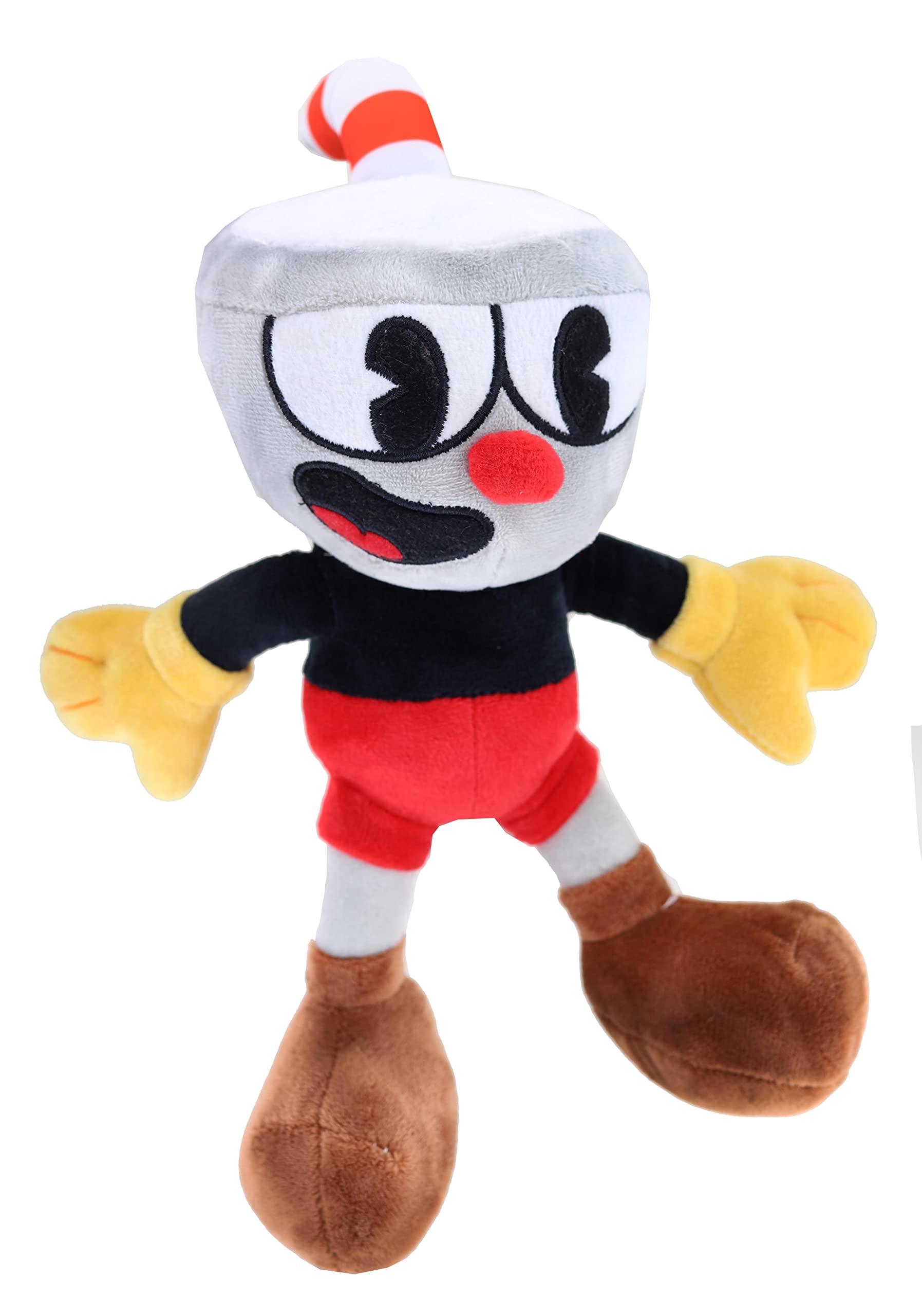 Cuphead 15 Inch Character Plush, Red, One Size