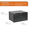 Tecmojo 6U Rack Drawer,Rack Mount Drawer for 19in Network Equipment ...