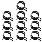 MroMax 10Pcs 1.06"(27mm) ID Spring Band Hose