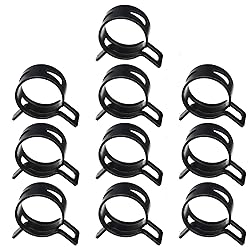 MroMax 10Pcs 1.06"(27mm) ID Spring Band Hose