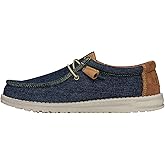 HEYDUDE Men's Wally Workwear | Men’s Shoes | Men's Slip-on Loafers | Comfortable & Light-Weight