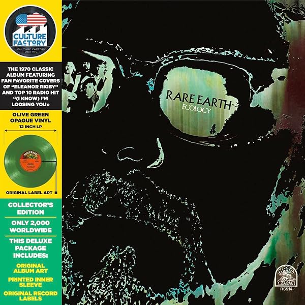Rare Earth - Ecology (Olive Green Opaque Vinyl) - Amazon.com Music