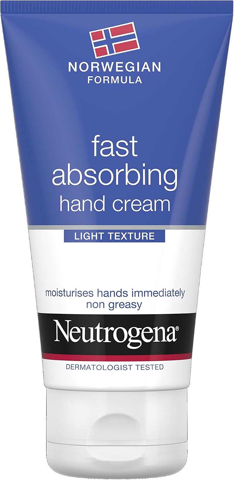 Neutrogena Norwegian Formula Fast Absorbing Hand Cream 75ml Repairs Skin Barrier