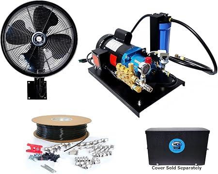 high pressure misting fan