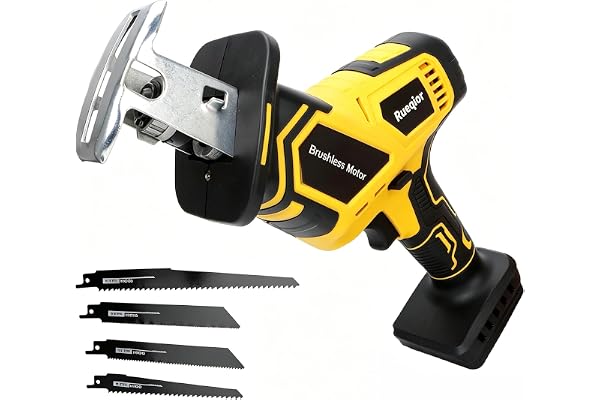 Cordless Reciprocating Saw Compatible with Dewalt 20V MAX Battery, Mini Recipro Saw Cordless with 4 Blades, 3500 SPM Variable