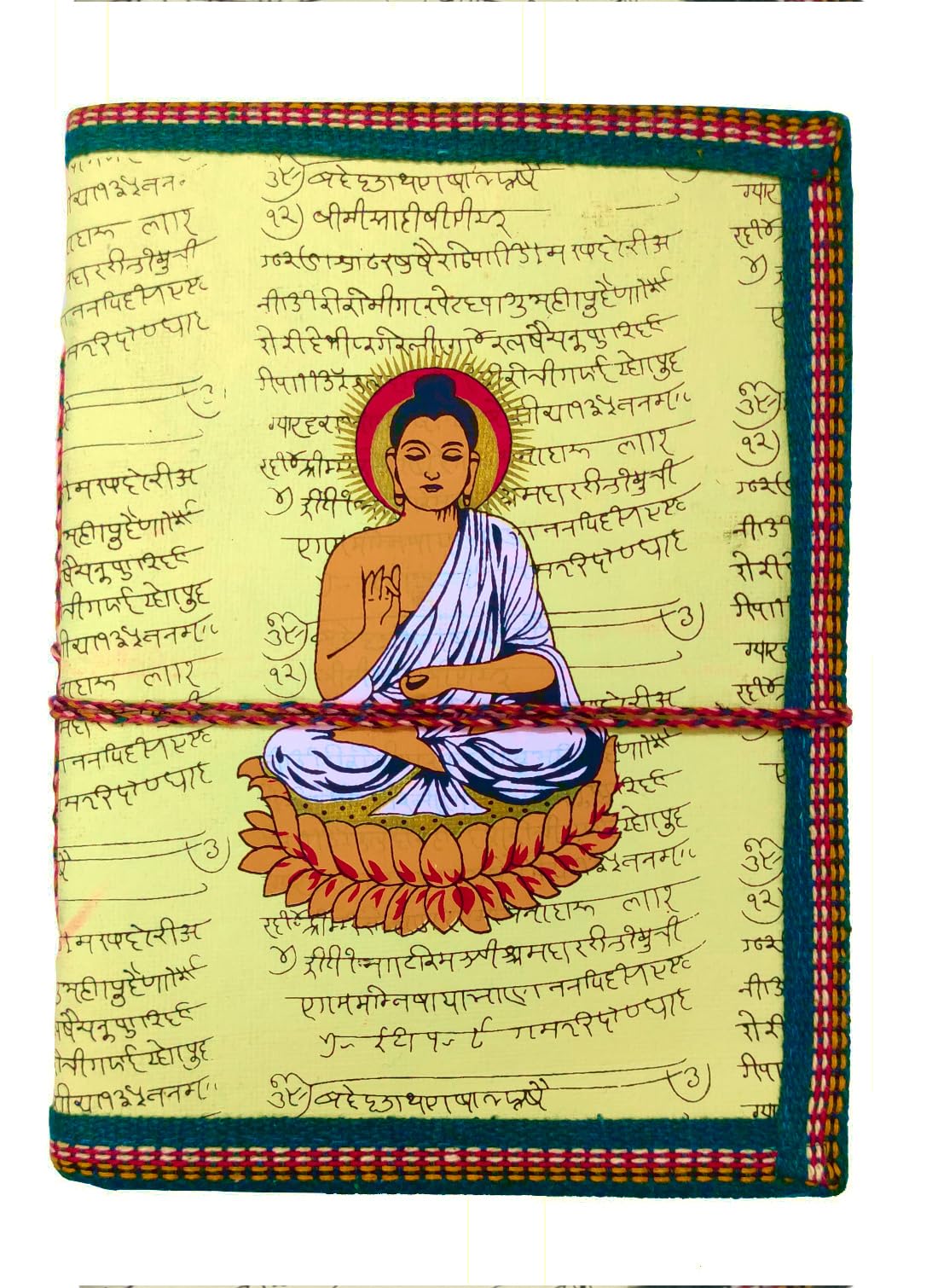Purpledip Handmade Paper Diary Journal: Buddha (10961)