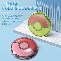 AGENTNANO 2 Pack Clear Case Compatible with Pokemon