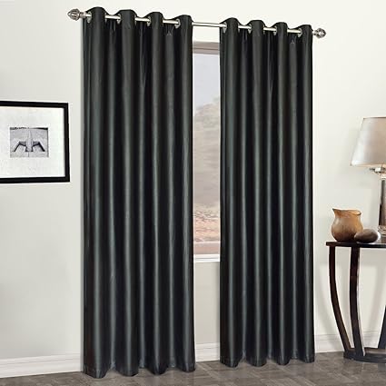 Amazon Com United Curtain Faux Leather Heavy Window Curtain Panel