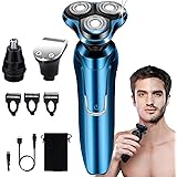 Electric Razor for Men, 2023 Men’s Electric Shavers Rotary Replacement/Waterproof/Rechargeable, Electric Shaver for Men Cordl