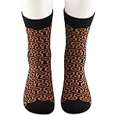 GJTIM Horror Movie Inspired Gift Halloween Party Gift Overlook Hotel Carpet Horror Socks for Scary Movie Lover