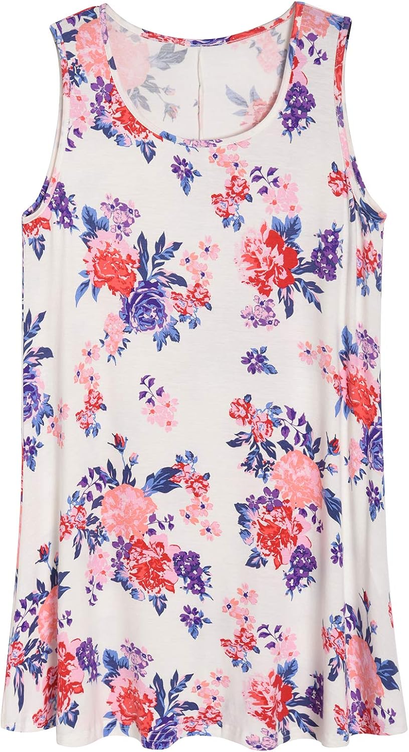 flattering tank tops for plus size