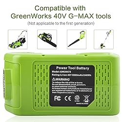 Tree.NB 6.0Ah 40V Lithium Battery - Replacement for