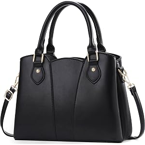 Achiclcii Purses for Women Vegan Leather Crossbody Purse Women's Tote Handbags with Zipper Top-handle Satchel with Strap
