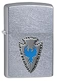 Zippo Arrowhead Design Pocket Lighter, Street Chrome