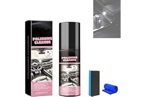 BONSEOR 2025 New Polishing Cleaner Car Interior, 100ml Vehicle Interior Polish Interior Detailer Spray,Car Interior Cleaner for Rubber, Leather (1 PCS)