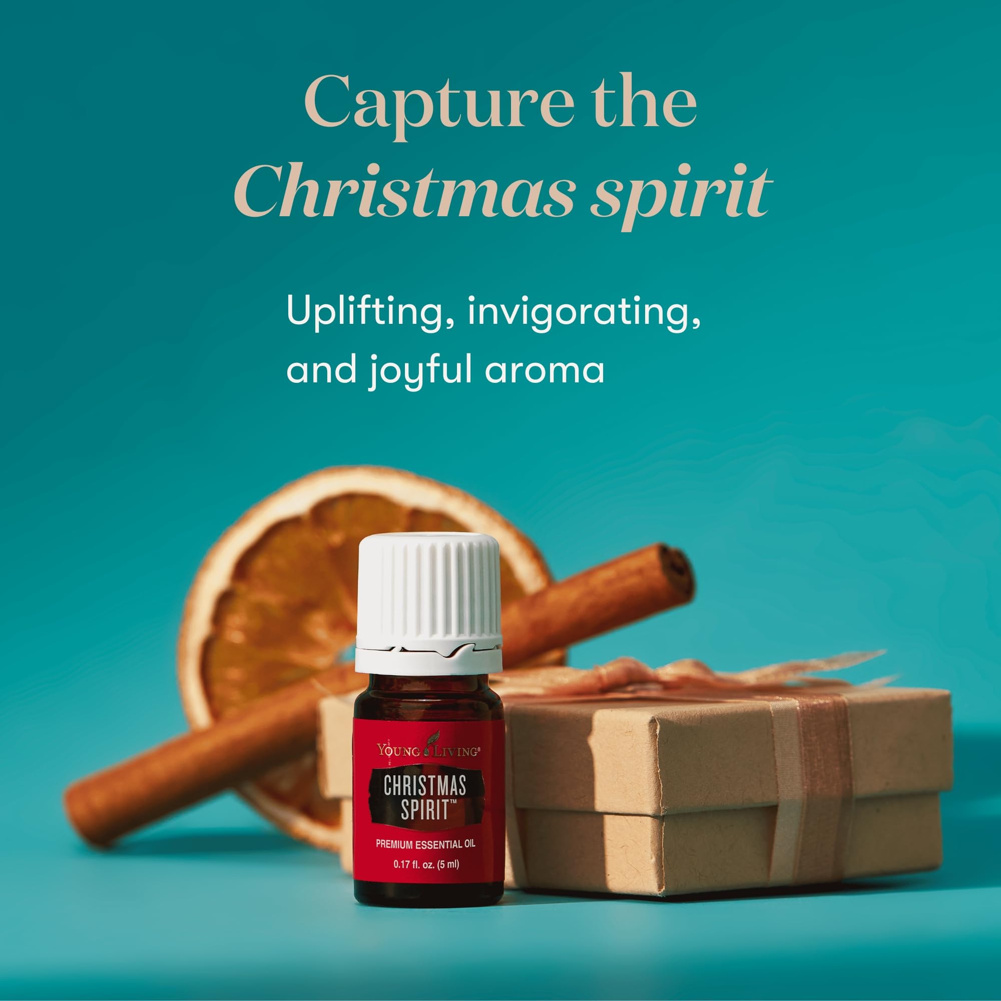 Young Living - Christmas Spirit | Festive Essential Oil Blend for Diffusers | Aromatherapy for Holiday Cheer, Winter Memories, & Natural Air Freshening | 5 ml