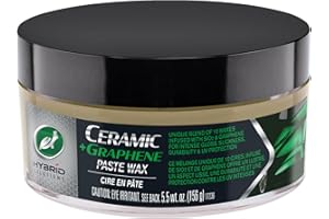 Turtle Wax 53754 Hybrid Solutions Ceramic + Graphene Patent-Pending Paste Wax, 5.5 oz