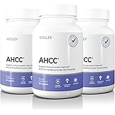 Papillex AHCC Supplement - Maximum Strength - Natural Immune Support Extract - Maintains Natural Killer Cell Activity - 20+ Human Research Studies - 60 Veggie Capsules (3 Pack)