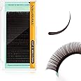 NAGARAKU Eyelash Extensions Dark Brown Color 0.07mm C curl 7-15mm Mix Tray Individual Lashes Classic Faux Mink Volume 20 rows Soft Light