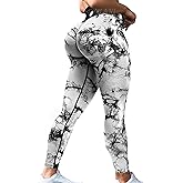 SZKANI Butt Lifting Leggings for Women Booty High Waisted Workout Yoga Pants Scrunch Butt Gym Seamless Booty Tight