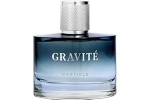 Particle Gravité Cologne Spray for Men, Long Lasting Fresh Scent, Men's Perfume Woody Citrus Fragrance, Notes of Pepper, Rosemary, Grapefruit, Cedar, Cashmere & Musk, 3.38 FL OZ Bottle