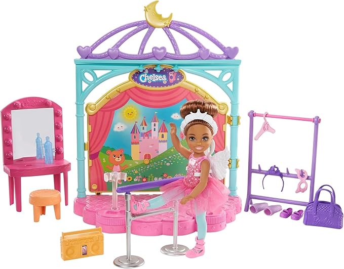 barbie club chelsea ballet doll 2 pack