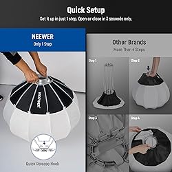NEEWER 35"/90cm Lantern Softbox One Step Quick