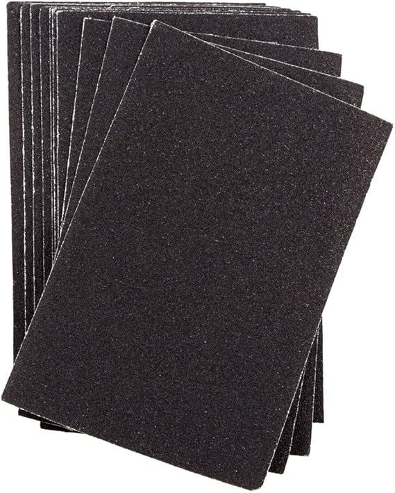 10x Norton Abrasive CoarseGrit Sandpaper Sheets 50g 180 x 280mm
