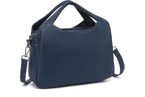 KOGTLA Genuine Leather Purses for Women, Tote Handbags with Detachable Satchel Strap, Crossbody Shoulder Top-Handle Bags