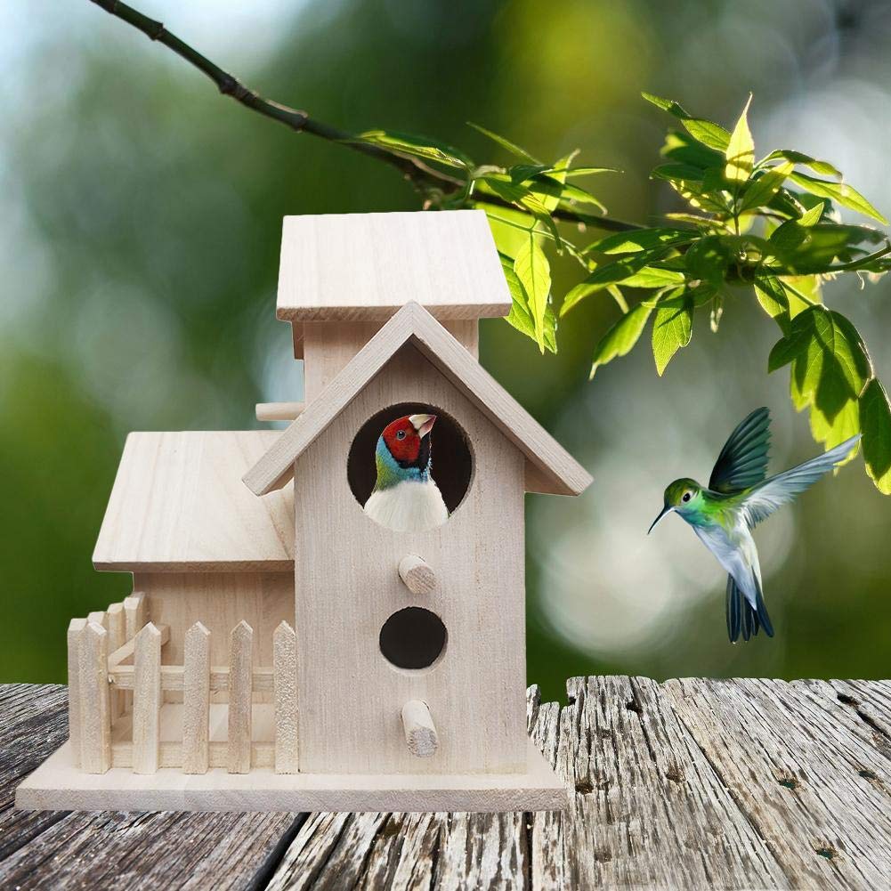 Beimaji Trade Bird Feeder Bird Feeding Station Diy Bird House