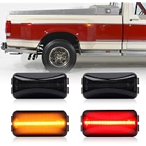 Smoked LED Side Marker Lights For Ford F250/F350 Super Duty 2011-2018 – Dual Rear Wheel