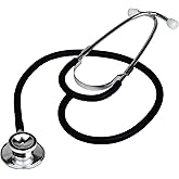 Ever Ready First Aid 143200 Dual Head Stethoscope, Black