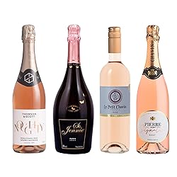 Non-Alcoholic Rosé Wine Sampler - 4 Bottles