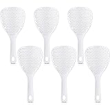 Boao 6 Pcs Rice Paddle, 7.5 Inch, Plastic Non Stick