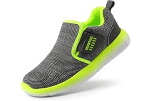 DREAM PAIRS Boys Girls Shoes Kids Slip on EZ-Ons Tennis Running Athletic Sports Sneakers