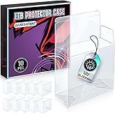 【UV-Blocking】 PKMN ETB Protector Case, Elite Trainer Box Protector, ETB Box Plastic Display Case-Compatible with Elite Trainer Boxes, 0.5mm Thick, Scratch-Resistant Material (10 Pcs )