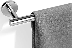 Modern 24 inch Towel Bar Chrome,Stainless Steel Towel Racks for Bathroom Wall Mounted,Bathroom Towel Holder Sliver,Towel Rod