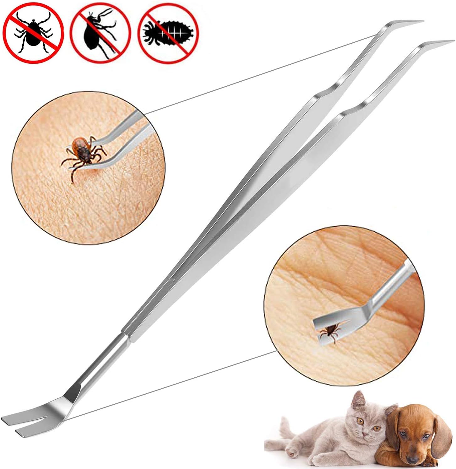 strumenti per la rimozione delle zecche