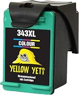 YELLOW YETI 337 343 Remanufactured Ink Cartridges Black Colour HP Photosmart view 3
