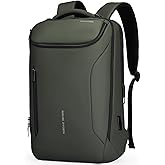 MARK RYDEN Business Backpack for Men, Waterproof High Tech Backpack with Sport Car Shape Design and USB Charging Port, Travel Laptop Backpack Fits 17.3 Inch Notebook