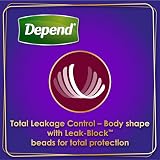 Depend Super Incontinence Pads for Women - 48 Pads view 6