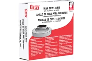 Oatey 31194 Heavy Duty Wax Bowl Ring with Sleeve