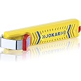 Jokari 10270 Secura Cable Stripping Knife for All Standard Round Cables, No. 27, 13.2cm L x 2.9cm W x 3.5cm H