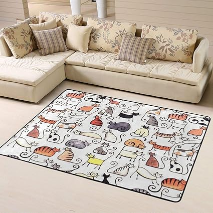 Amazon Com Super Soft Modern Area Rugs Living Room Carpet