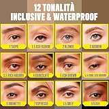 NYX Micro Brow Pencil Dual Ended Blonde Pack of 2 view 5