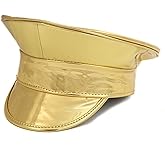 Funk Plus Captain Hat Police Hat Alternative Rave Punk Goth Hat Cosplay Head Gear