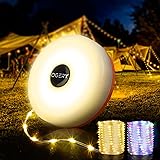 OGERY Camping String Lights, 4 in 1 Quick Storage