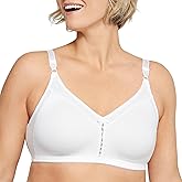 Bali Women's Double Support Wireless Bra, Full-Coverage Cotton T-Shirt Bra, Our Best Everyday Style
