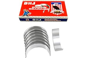 DNJ RB229 Rod Bearings Set Standard for 2002-2015 Acura, Honda Accord, Civic, CR-V 2.0L-2.4L L4 16V DOHC 1998cc